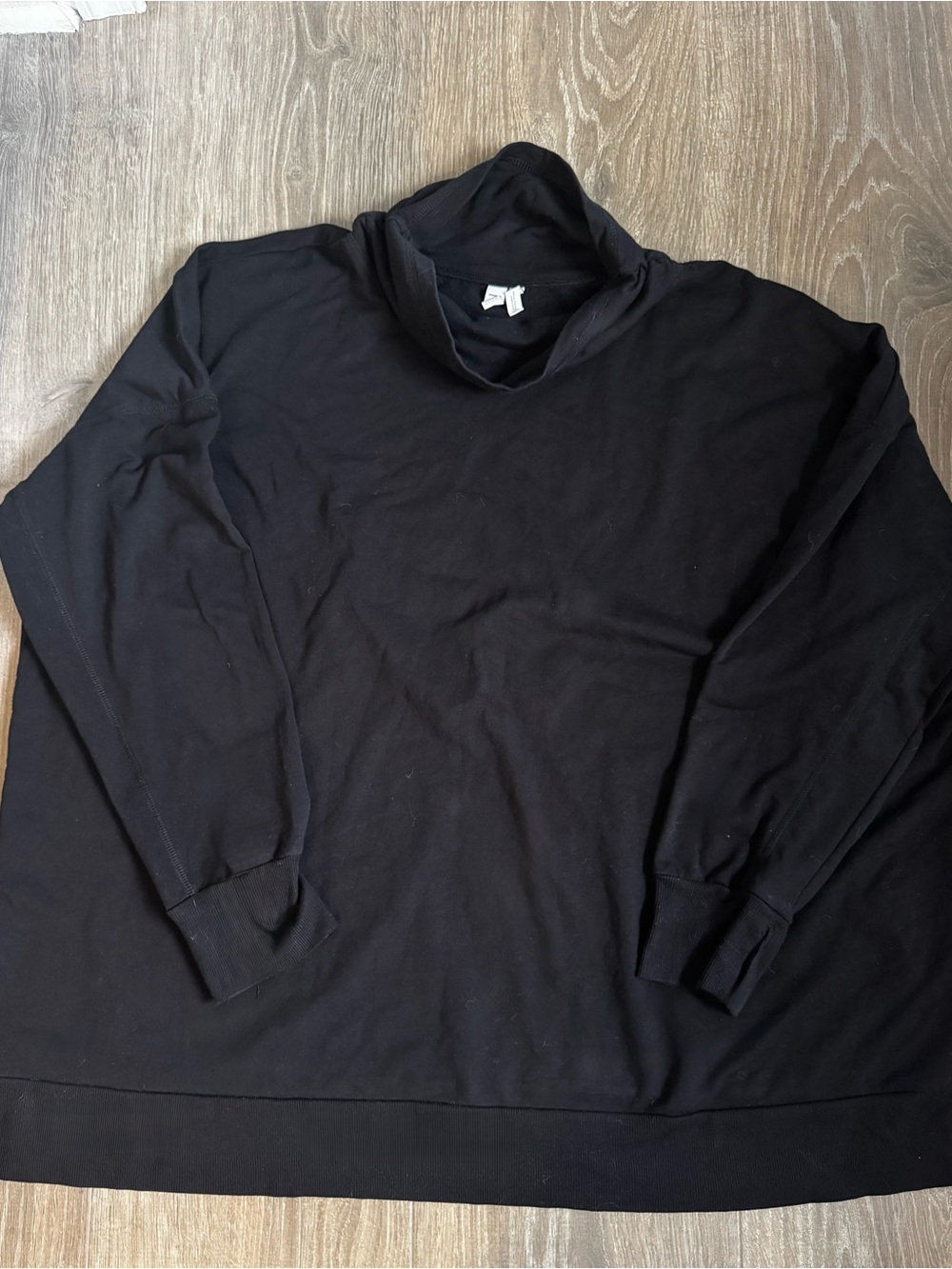 Zella Black Women's Turtleneck Sweatshirt